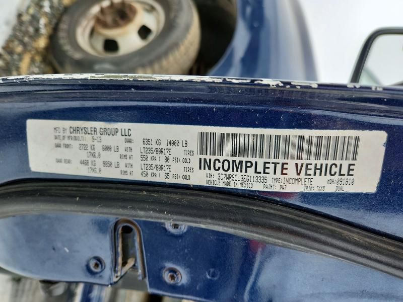 2014 Dodge Ram 3500 Flatbed Truck