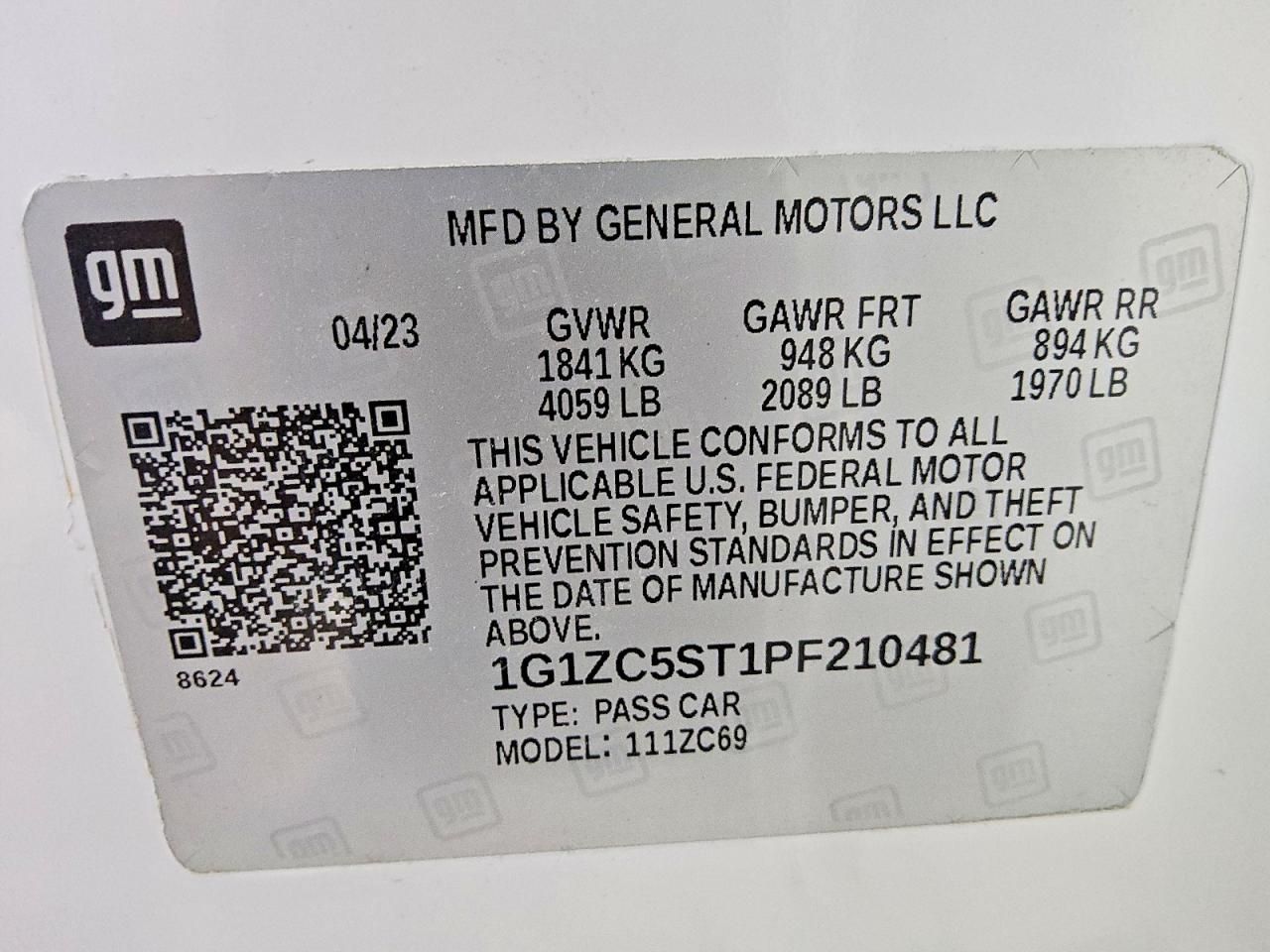 2023 Chevrolet Malibu ls