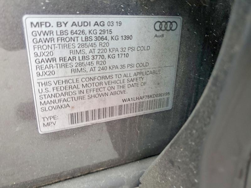 2019 Audi Q7 Premium Plus