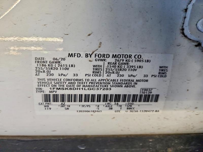 2020 Ford Explorer xlt