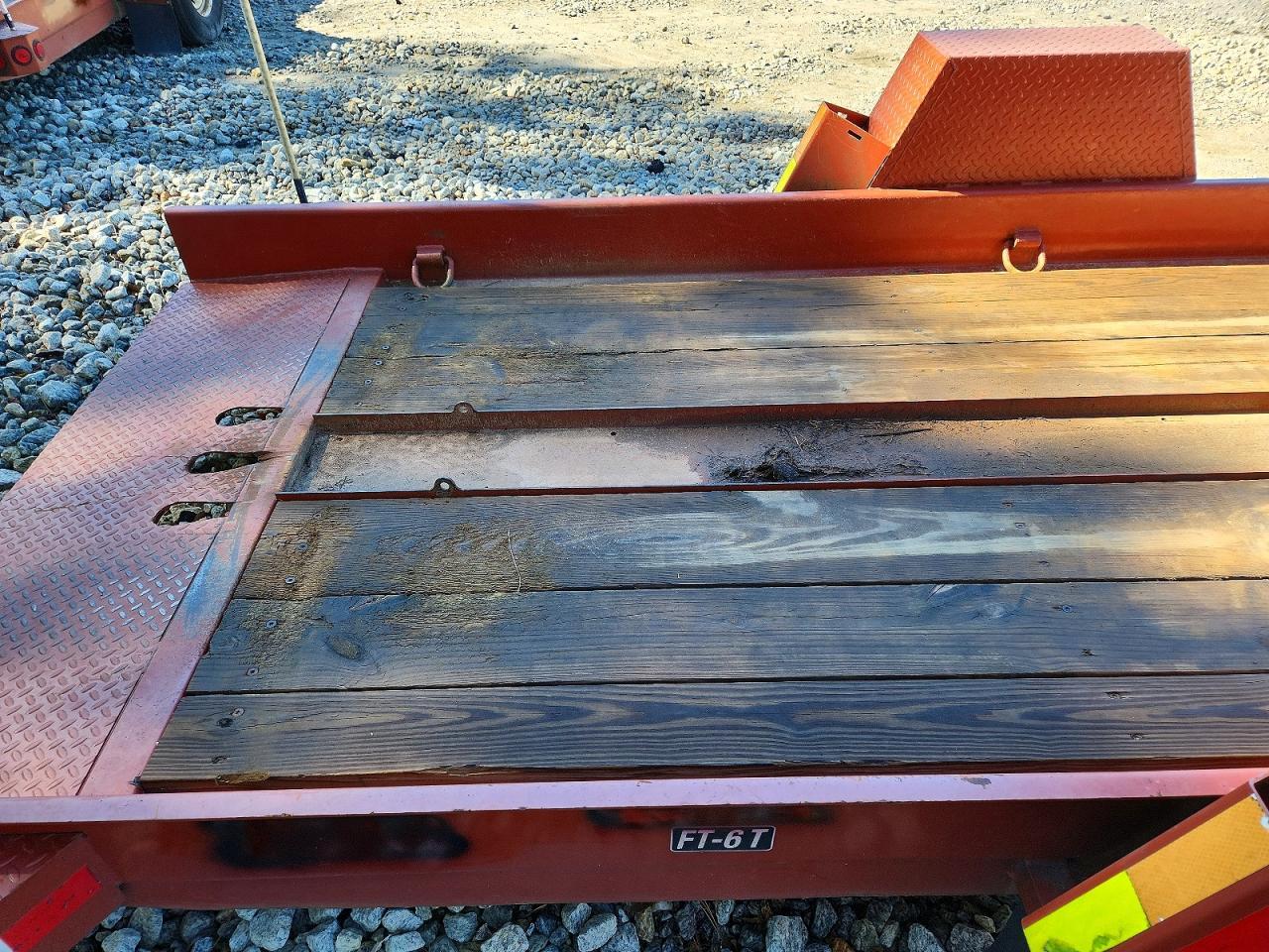 2017 Fell ING FT-6 T-1 Tilt Deck Equipment Trailer