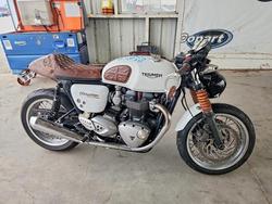 Triumph Thruxton salvage cars for sale: 2016 Triumph Thruxton 1200