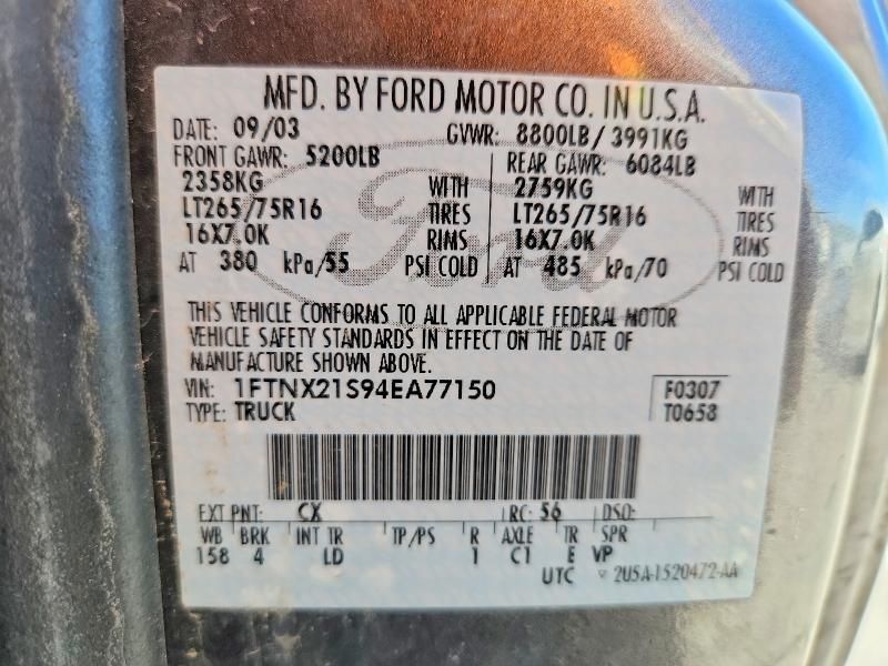 2004 Ford F250 Super Duty