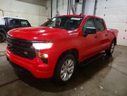 Chevrolet salvage cars for sale: 2022 Chevrolet Silverado K1500 Custom