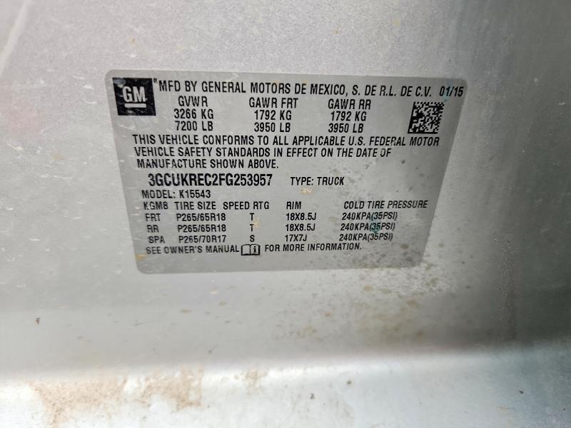 2015 Chevrolet Silverado K1500 LT