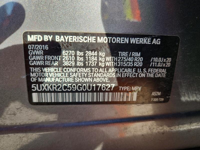 2016 BMW X5 Sdrive35i