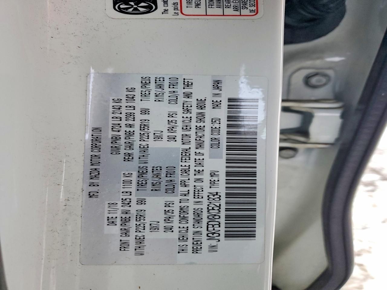 2019 Mazda Cx-5 Grand Touring