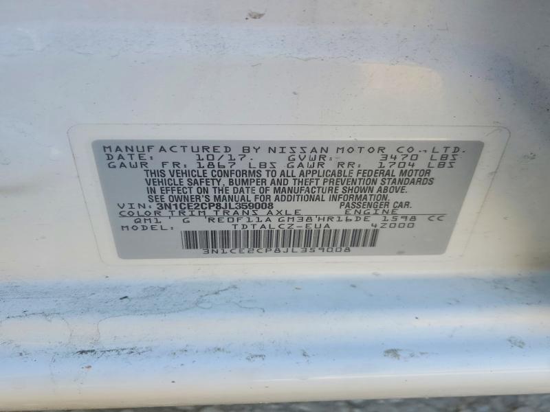 2018 Nissan Versa Note s