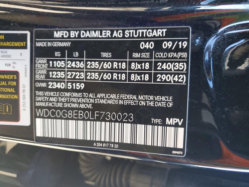 2020 Mercedes-Benz Glc 300 4matic