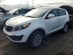 Salvage cars for sale from Copart Elgin, IL: 2016 KIA Sportage lx