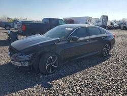 Honda salvage cars for sale: 2022 Honda Accord Sport