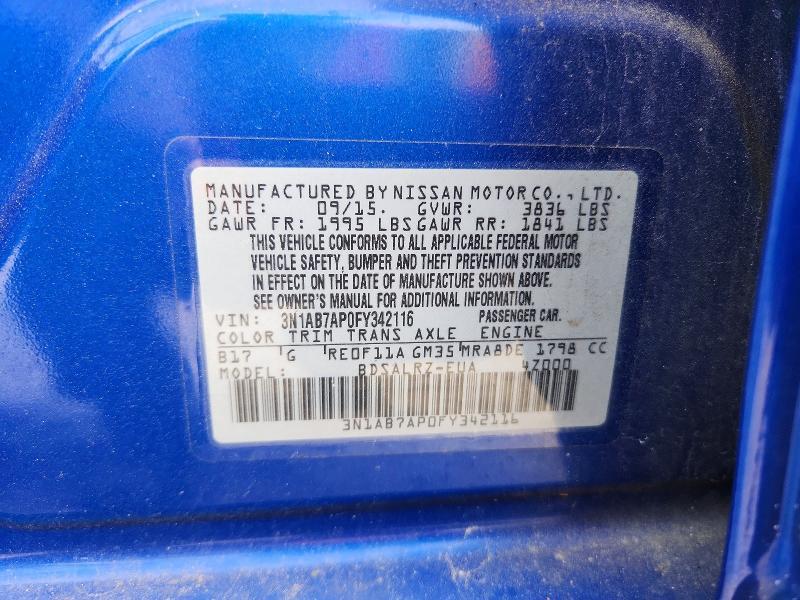 2015 Nissan Sentra s