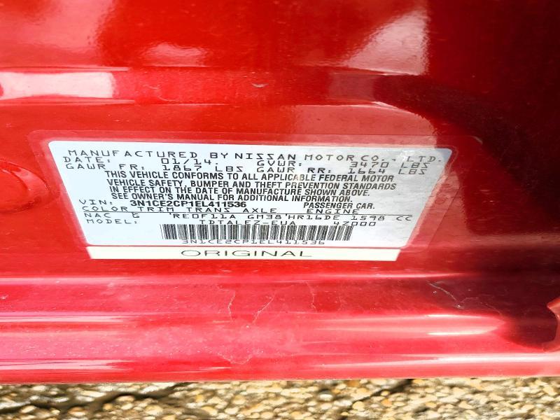 2014 Nissan Versa Note sv