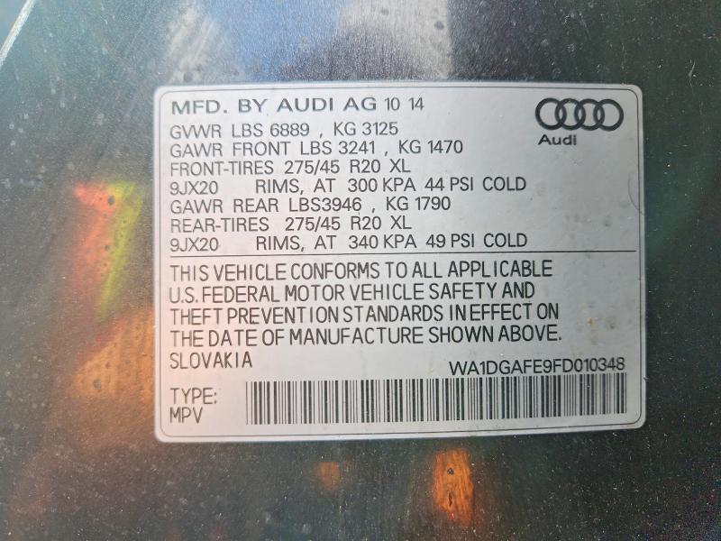 2015 Audi Q7 Prestige