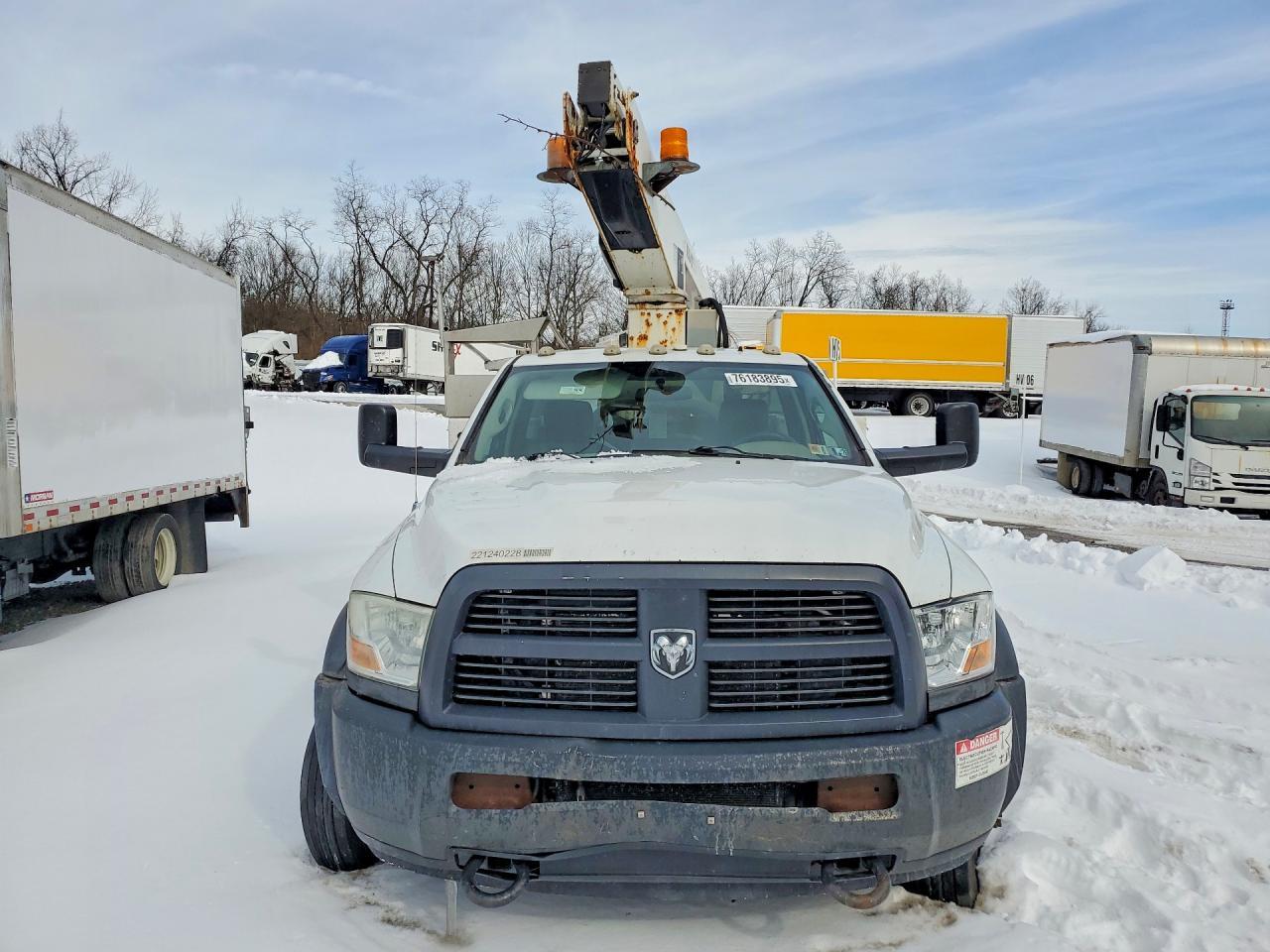 2012 Dodge RAM Chassis Cab Bucket Truck