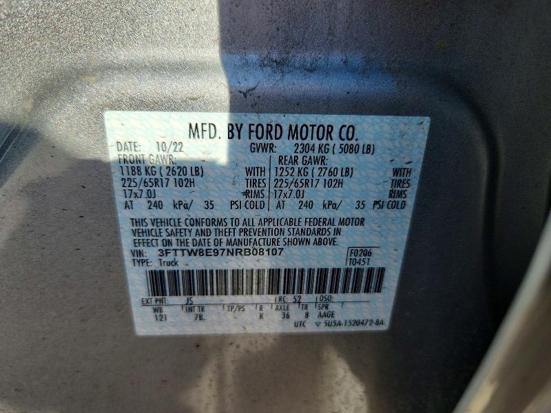 2022 Ford Maverick XL