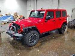 Jeep salvage cars for sale: 2015 Jeep Wrangler Unlimited Rubicon