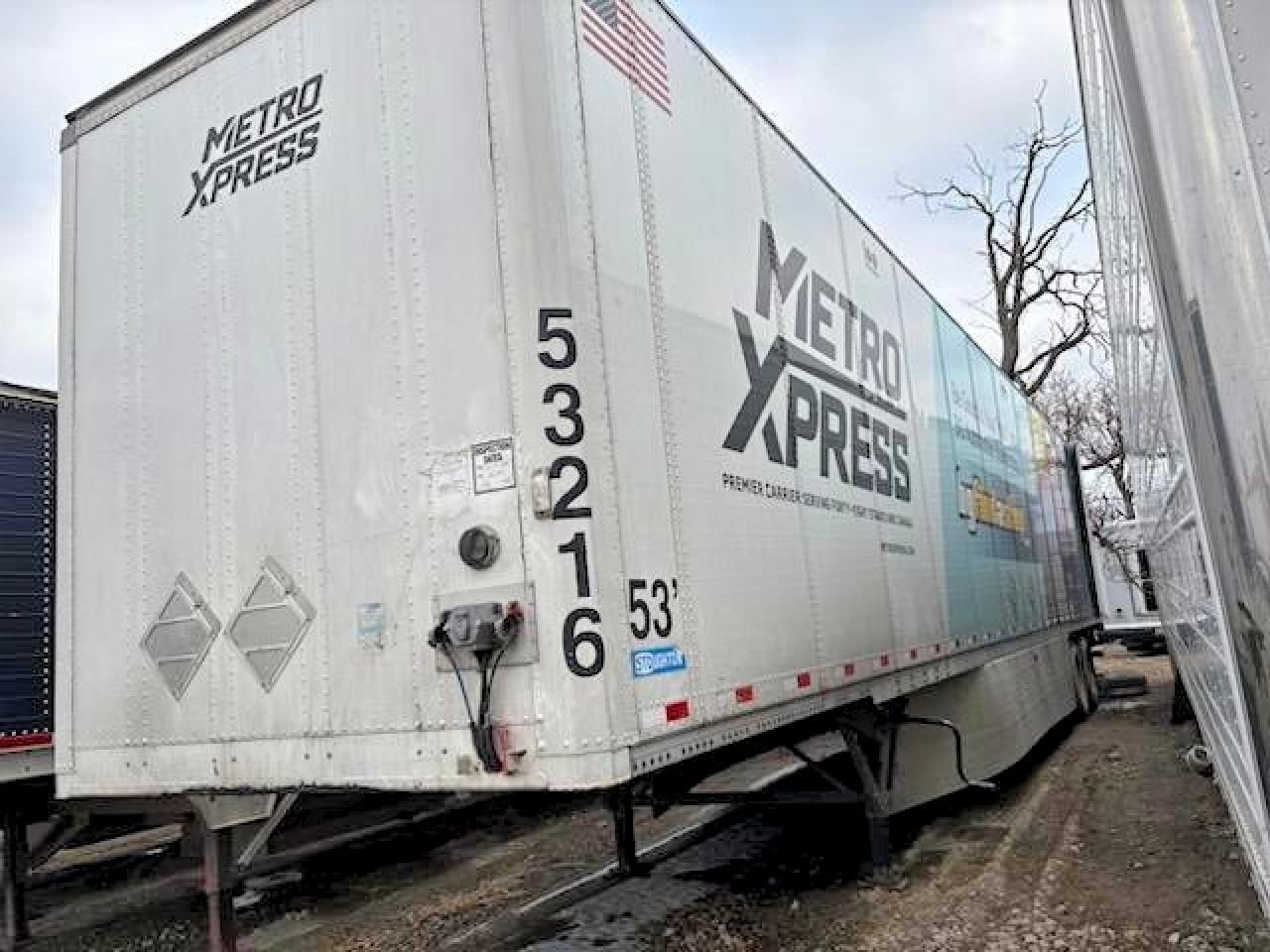 2011 Stroughton Grain Hopp-DRY Van Trailer