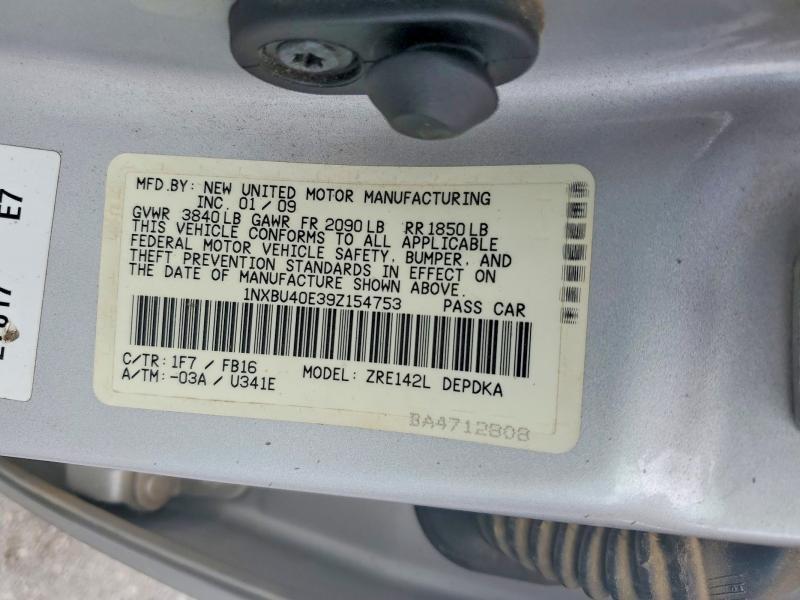 2009 Toyota Corolla Base