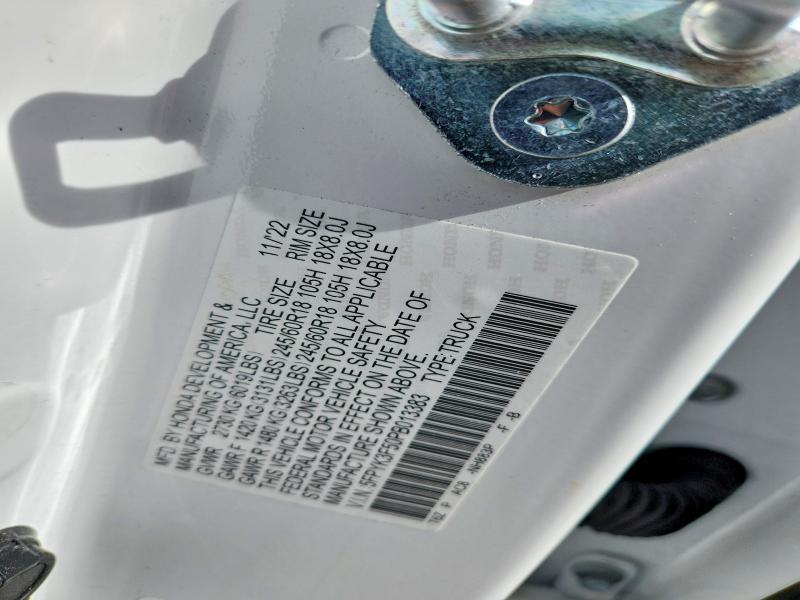 2023 Honda Ridgeline RTL