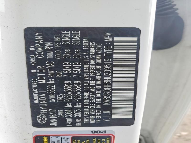 2017 Hyundai Santa fe se Ultimate