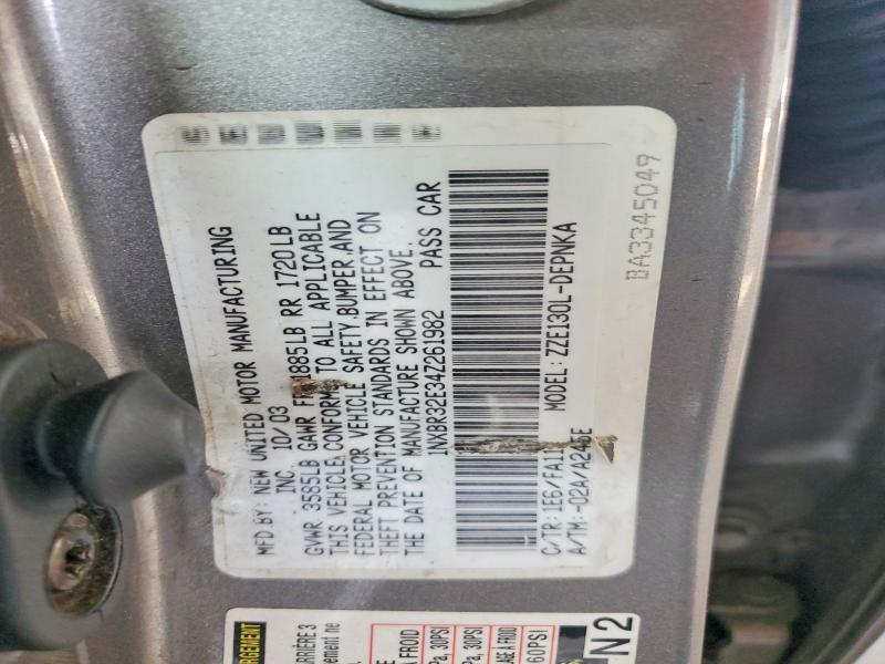 2004 Toyota Corolla ce
