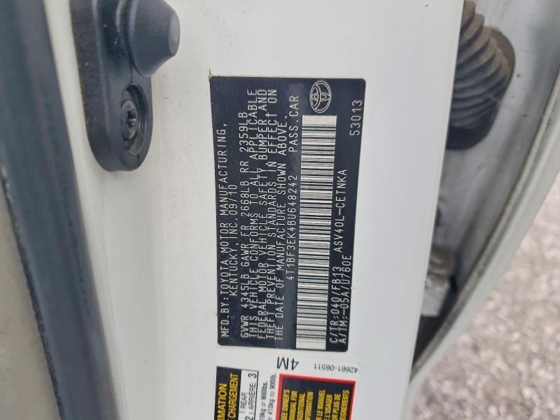 2011 Toyota Camry le