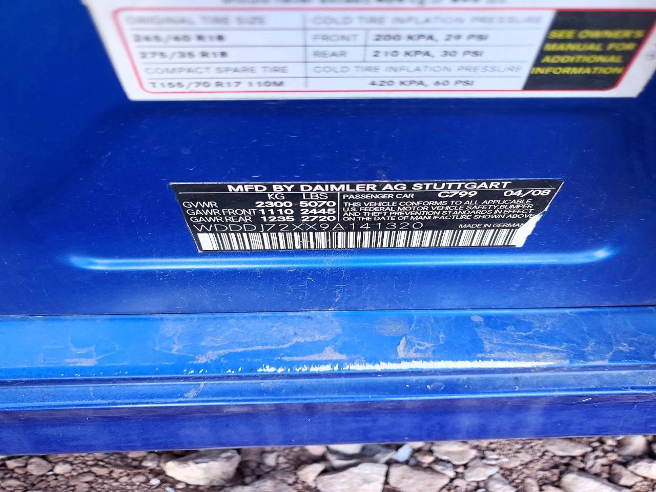 2009 Mercedes-Benz Cls 550