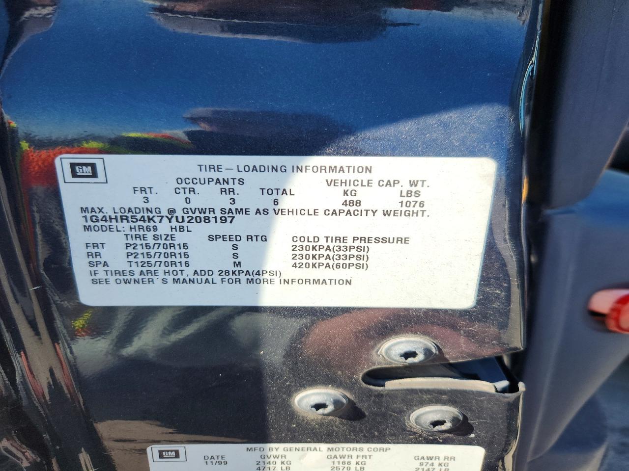 2000 Buick Lesabre Limited