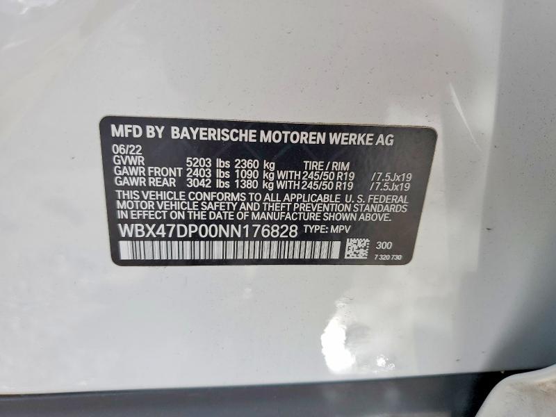 2022 BMW X3 Sdrive30i