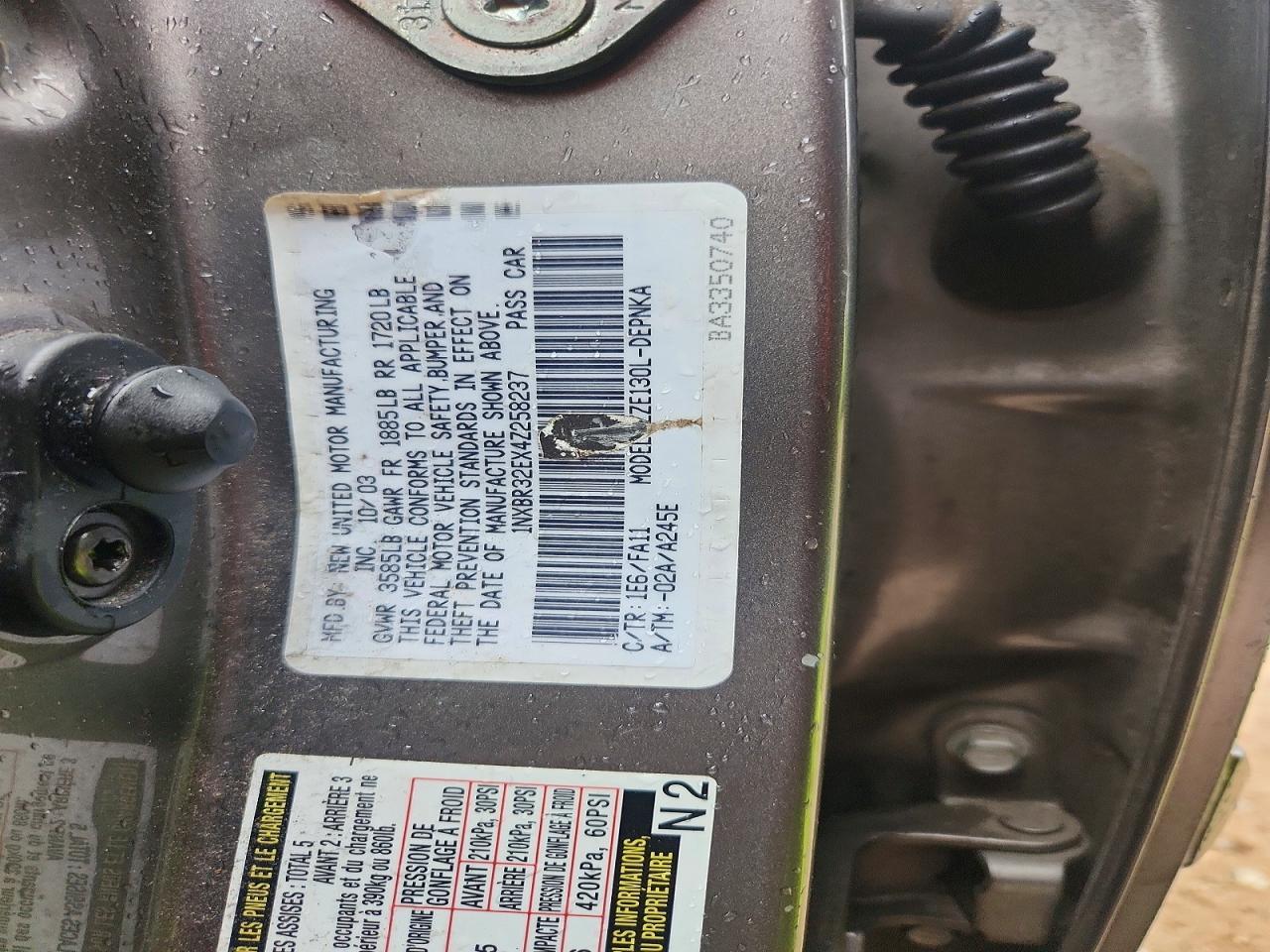 2004 Toyota Corolla