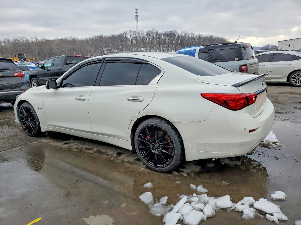 2017 Infiniti Q50 red Sport 400