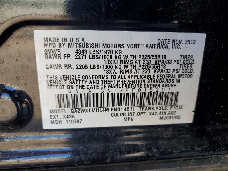 2014 Mitsubishi Outlander Sport es