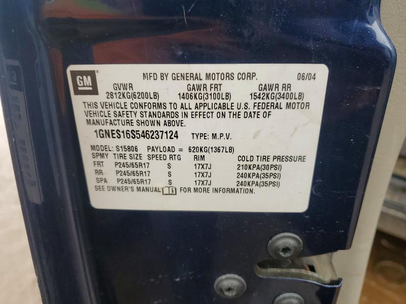 2004 Chevrolet Trailblazer ext ls
