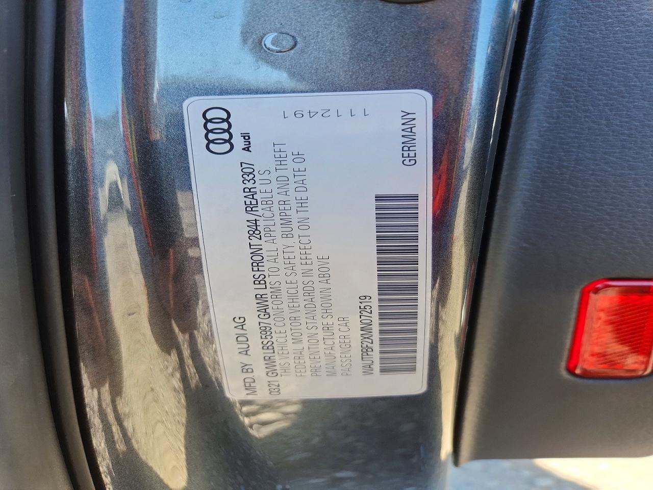 2021 Audi A7 e Premium Plus