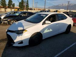 Toyota Corolla salvage cars for sale: 2018 Toyota Corolla le