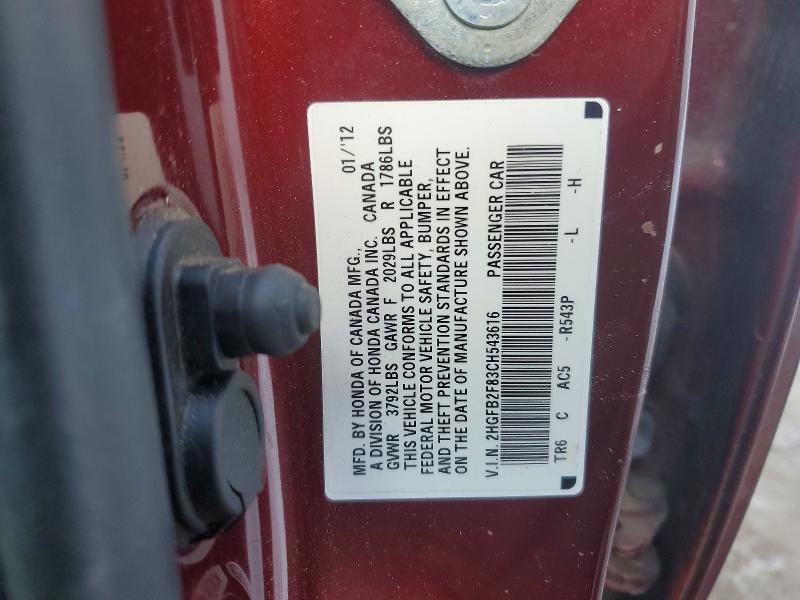 2012 Honda Civic ex