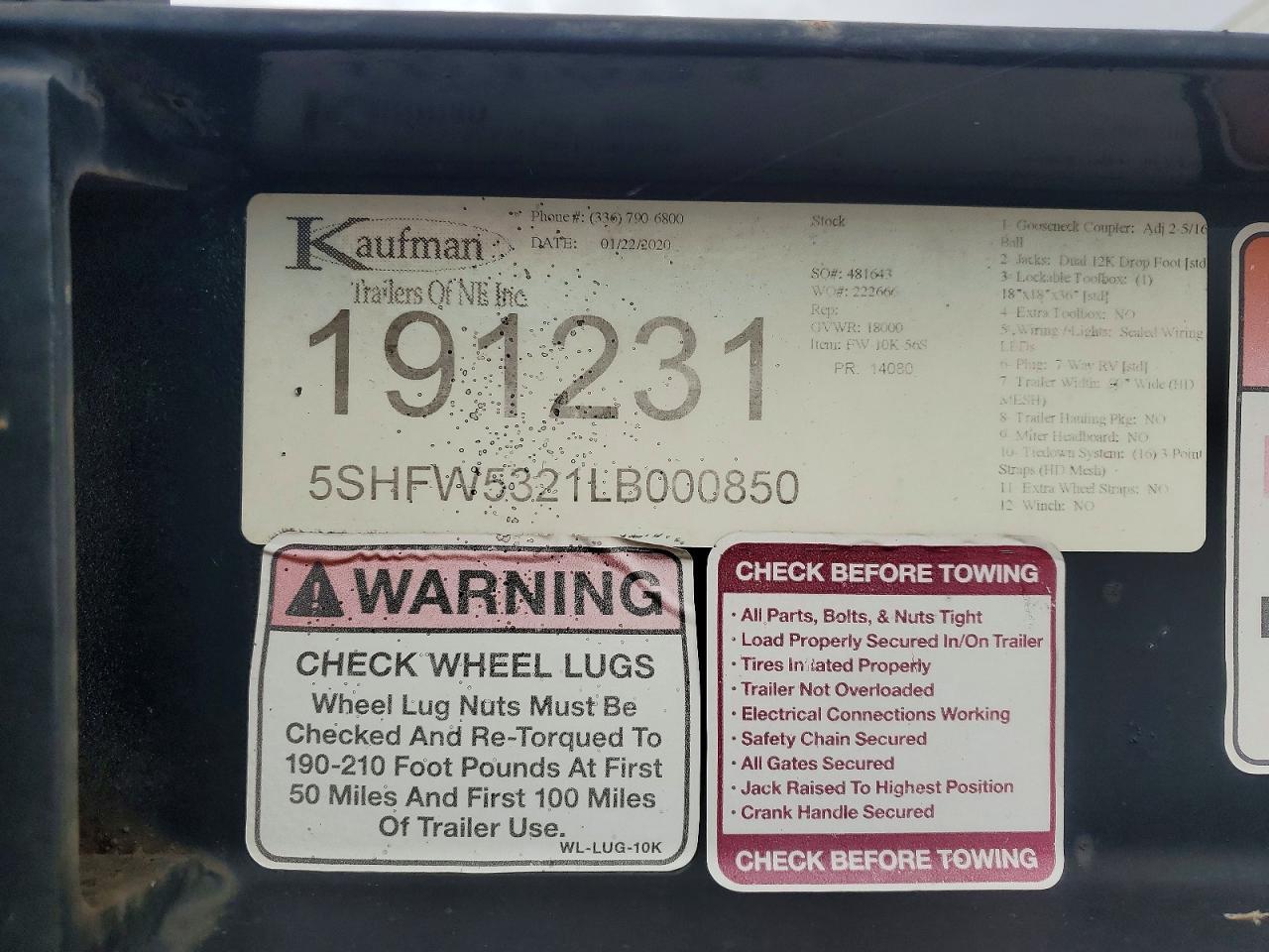 2020 Kaufman Car Carrier