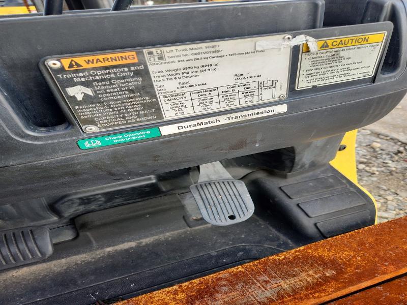 2016 Hyster H30FT Forklift