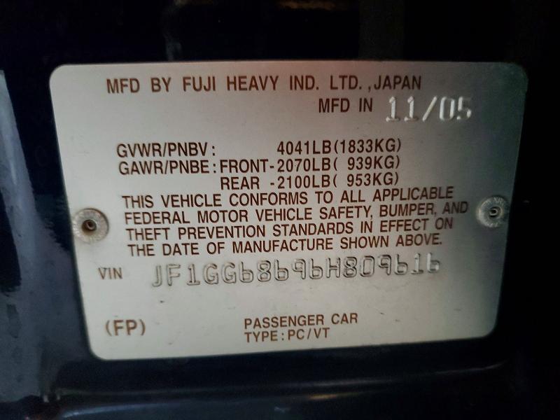 2006 Subaru Impreza Outback Sport