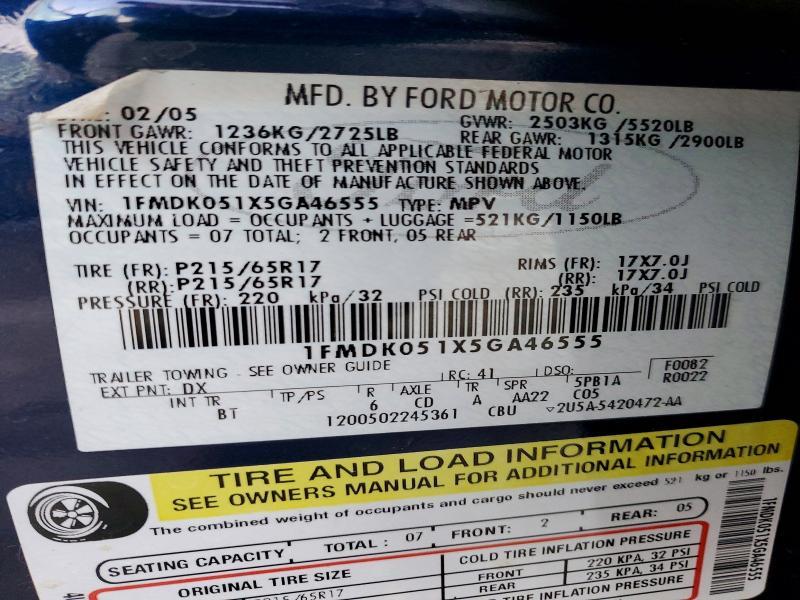 2005 Ford Freestyle sel