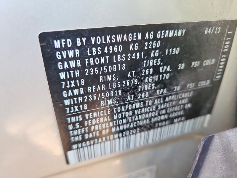 2013 Volkswagen Tiguan s