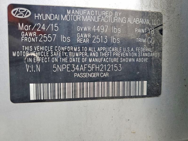 2015 Hyundai Sonata Sport