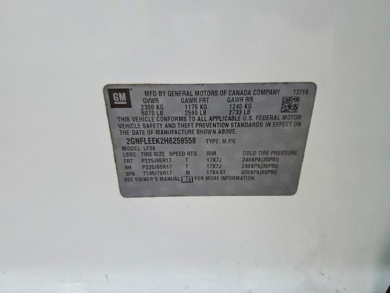 2017 Chevrolet Equinox ls