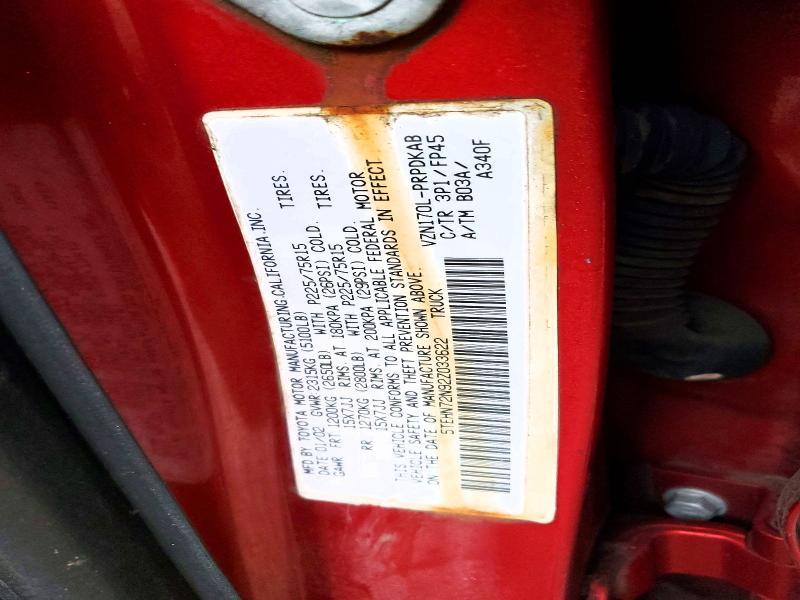 2002 Toyota Tacoma V6