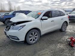 Acura salvage cars for sale: 2016 Acura Mdx Advance