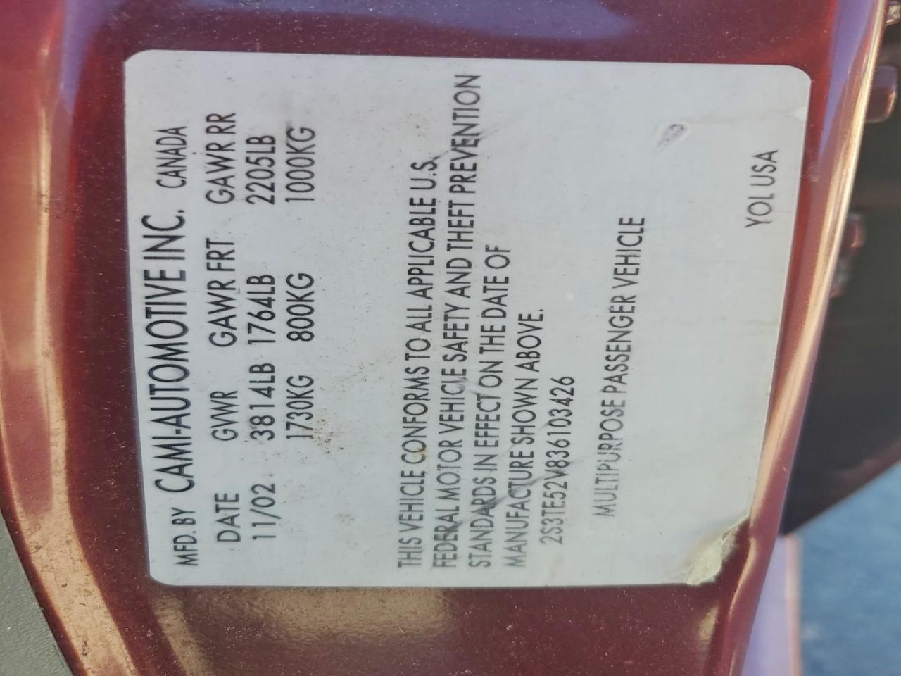 2003 Suzuki Vitara jls