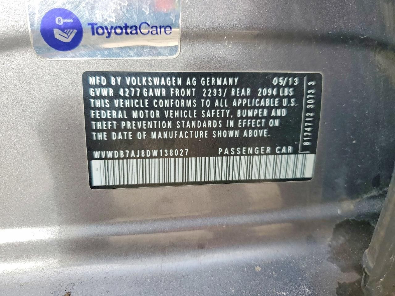 2013 Volkswagen Golf