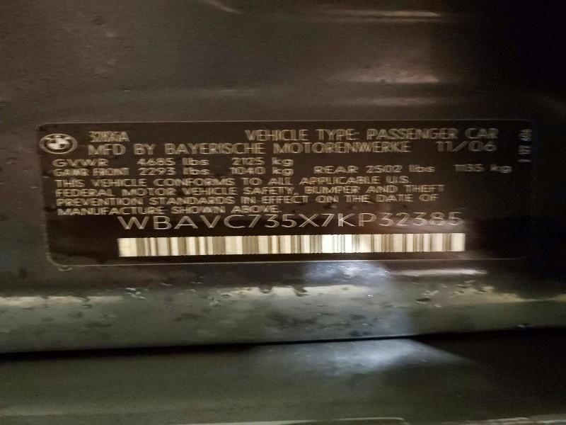 2007 BMW 328 xi Sulev