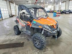 Salvage motorcycles for sale at Ham Lake, MN auction: 2022 Cf Moto Zforce 800 Utility Vehicle